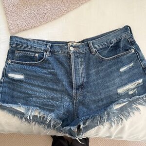 Free People Cutoff Denim Shorts